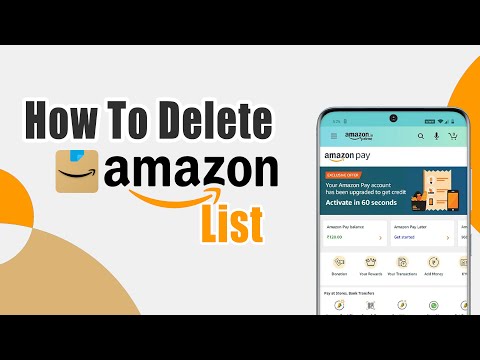 How To Delete List On Amazon For Android