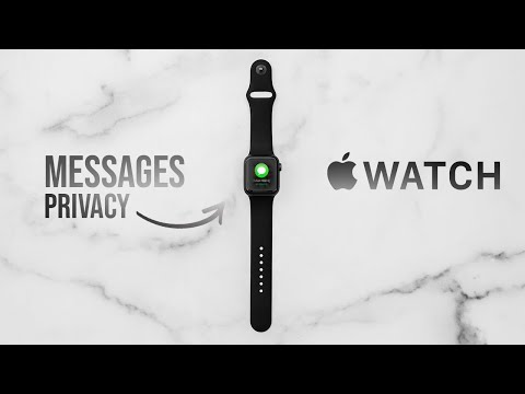Apple Watch Privacy - How to Blur Messages on Apple Watch