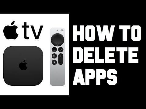 Apple TV How To Delete Apps - Apple TV How To Remove Apps Help, Tutorial, Guide